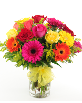 Roses & Gerbera Daisies